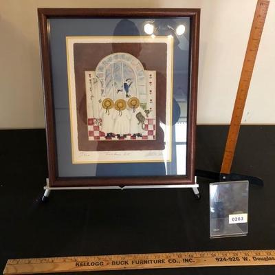 Three Girls Cat Limited Edition Signed Print
