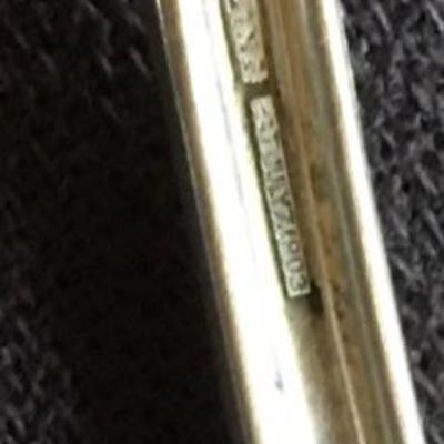 Six Sterling Silver Antique Spoons