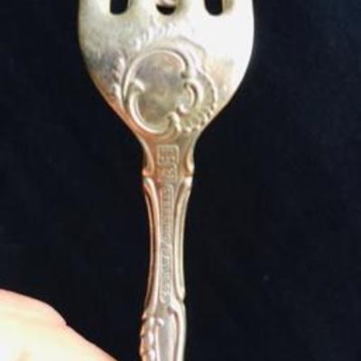 Three Matching Sterling Silver Fork Set 44g