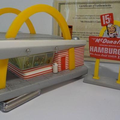 Collectors Model of the first McDonalds Restaurant.