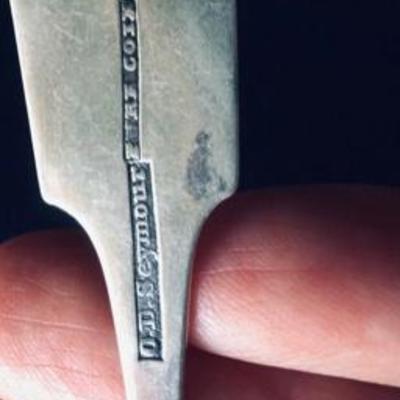  Lot of Four Antique Coin Silver Spoons 70g