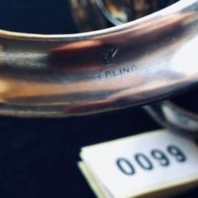Lot of Six Matching Sterling Silver Napkin Rings 76g