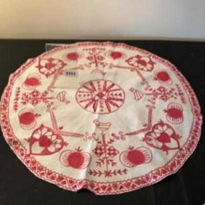 Vintage 22' Swedish Tablecloth 