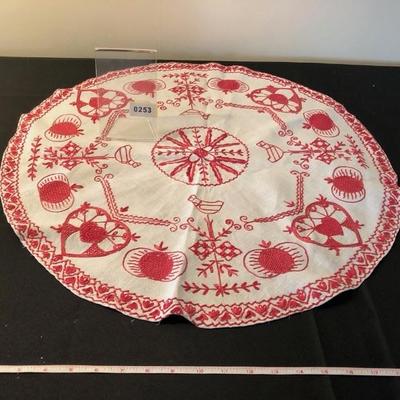 Vintage 22' Swedish Tablecloth 