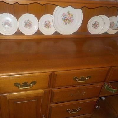 Conant Ball " Mayflower Furniture" Rock maple Kitchen Cupboard . No contains.