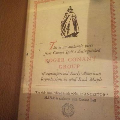Conant Ball " Mayflower Furniture" Rock maple Kitchen Cupboard . No contains.