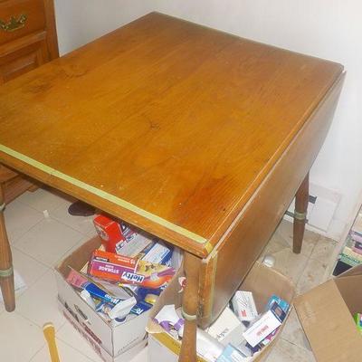 Apartment size kitchen Fold down Table.