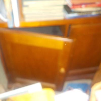 Solid wood entertainment Center. or gamer entertainer.