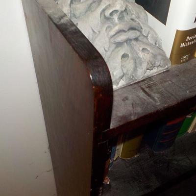 Stand up Solid wood book shelve. (no contents)