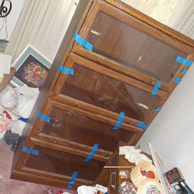CRAFTS CABINET or Book with 4 BINDS. (NO CONTENTS).