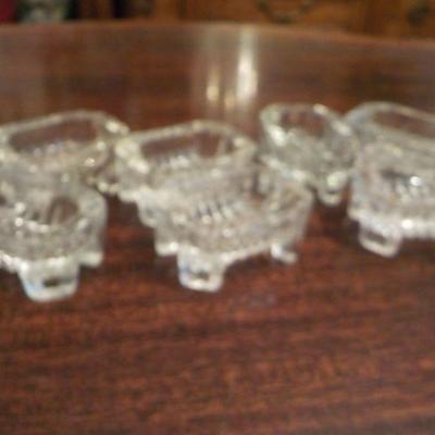 Crystal Mini candy holders with feet.