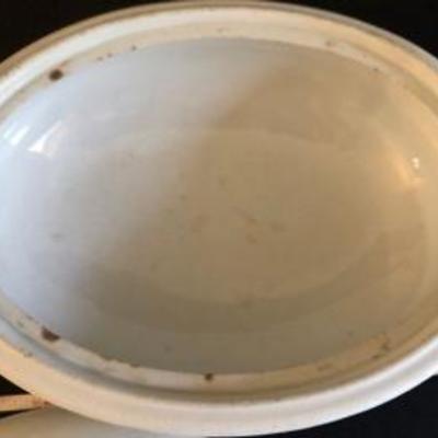Antique 19th C. English Ironstone Tureen by J&G Meakin