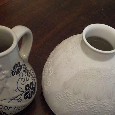2- Amazing European Vases/ H.C. Selb Bavaria Vase and German Vase.
