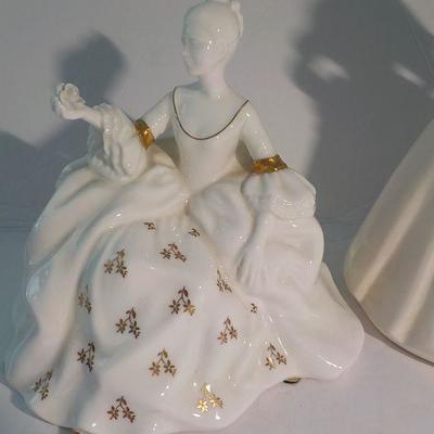 "Royal Doulton" figurine " Marie Antoinette" and Hand made Holland Girl.