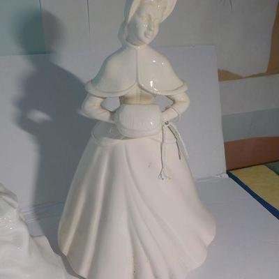 "Royal Doulton" figurine " Marie Antoinette" and Hand made Holland Girl.