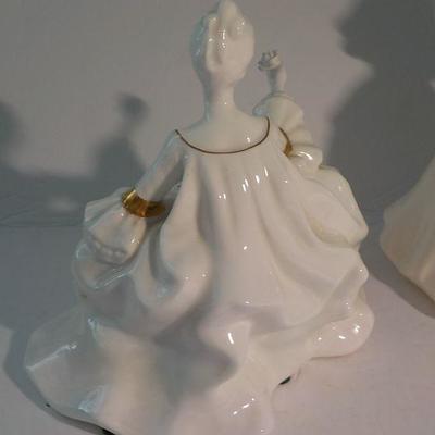 "Royal Doulton" figurine " Marie Antoinette" and Hand made Holland Girl.