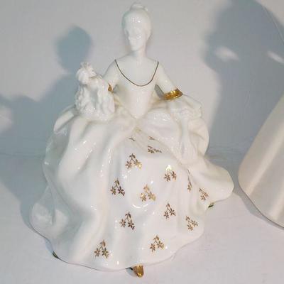 "Royal Doulton" figurine " Marie Antoinette" and Hand made Holland Girl.