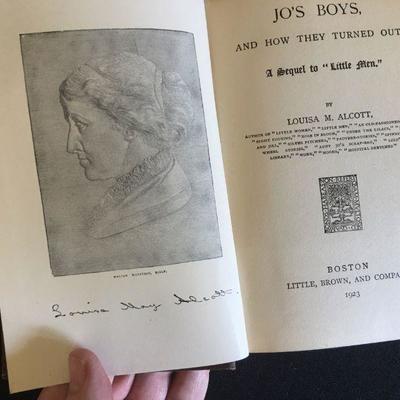 Early 20th C Little Women, Little Men Jo's Boys vintage books