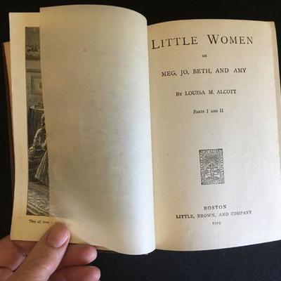 Early 20th C Little Women, Little Men Jo's Boys vintage books