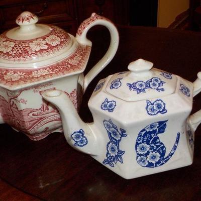 Stunning Tea  Pots / English .