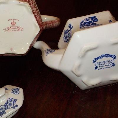 Stunning Tea  Pots / English .