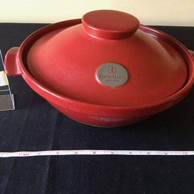 Emile Henry French covered oven tagine casserole dish