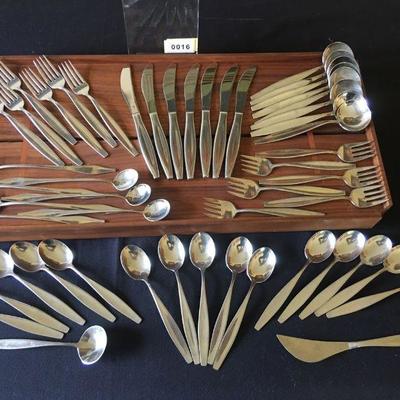 George Nelson Mid Century Modern Flatware set - vintage