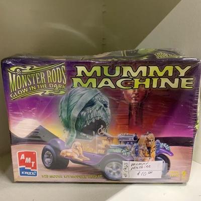 Mummy machine model sealed 