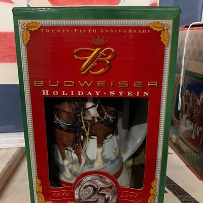 25th anniversary Budweiser Stein 
