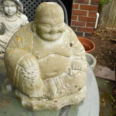 Cement art " Budda"  .