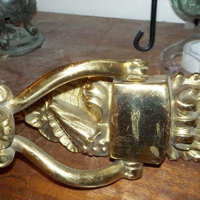Brass Door Knocker.