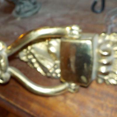Brass Door Knocker.