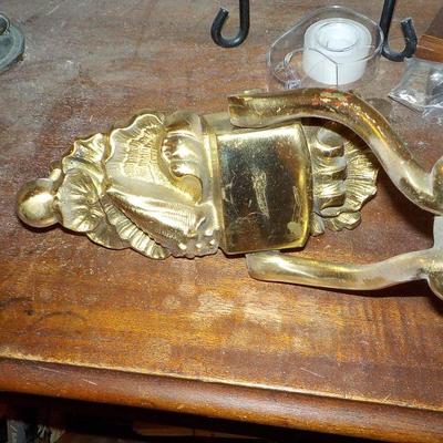 Brass Door Knocker.