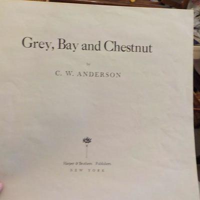 Signed Prints "Grey, Bay and Chestnut by CW. Anderson.