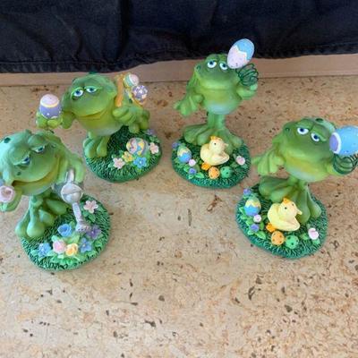 Easter frogs
