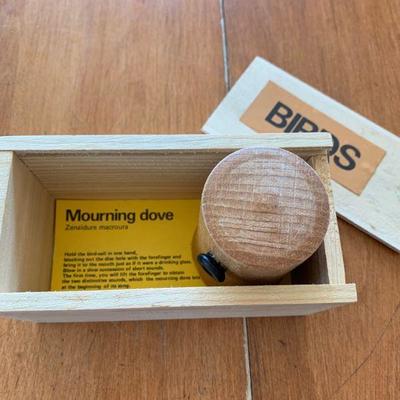 Mourning dove bird call in Box