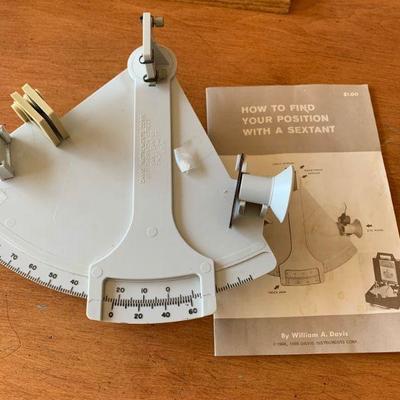 Sextant for finding your position