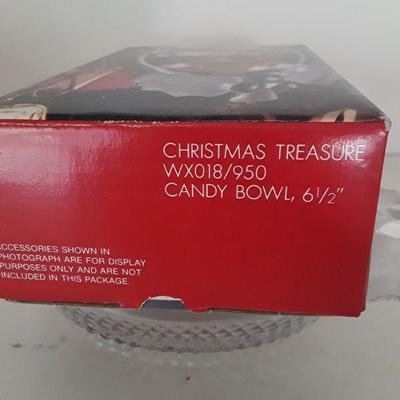 Boxed Christmas Treasure Candy Bowl