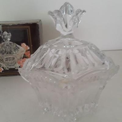 Small Covered Candy Dish