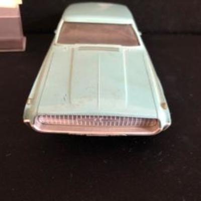 Vintage 1967 Dealer Promo Ford Thunderbird Transistor Radio Baby Blue