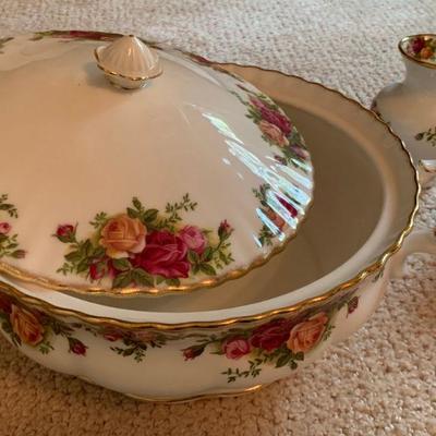 5 Piece Royal Albert Old Country Rose Lot
