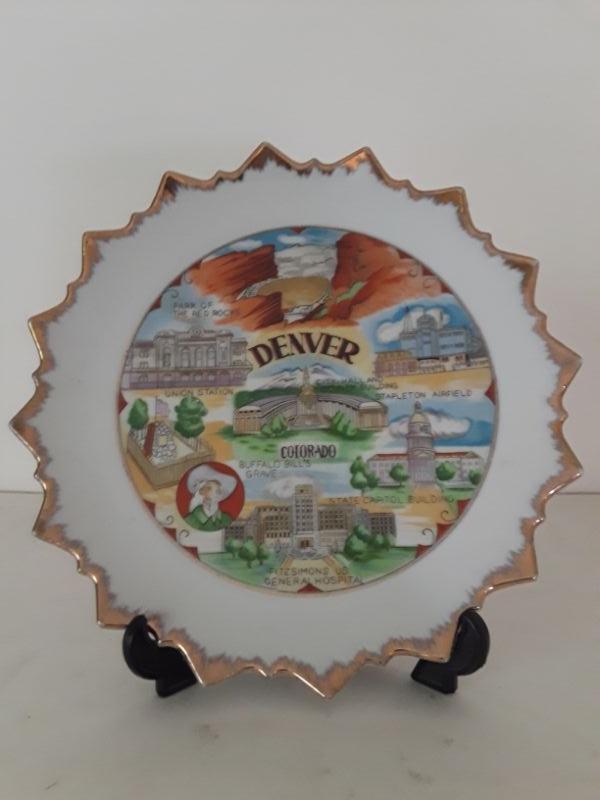 Denver Colorado Collector Plate