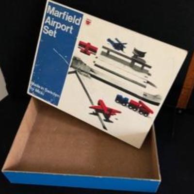 Vintage Mayfield Airport Set Made in Sweden 
