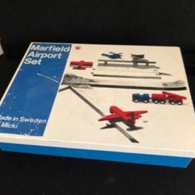 Vintage Mayfield Airport Set Made in Sweden 