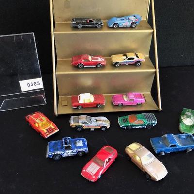 Lot of Vintage Used Hotwheels Matchbox Hotrods Sports Cars Batmobile