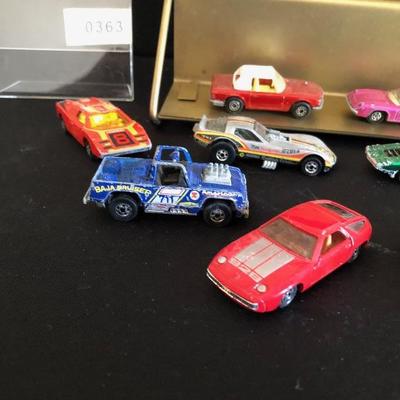 Lot of Vintage Used Hotwheels Matchbox Hotrods Sports Cars Batmobile
