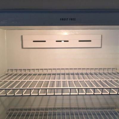Upright Locking Frigidaire Freezer WORKS FINE! 32"W x 65" H x 27" D