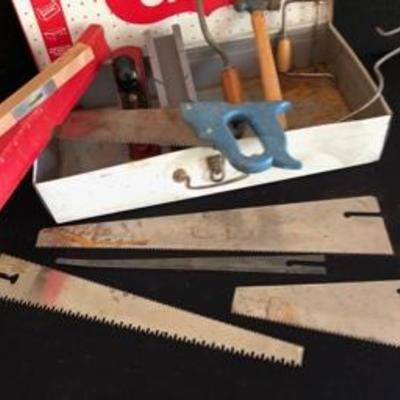 Vintage American Tool Chest Toy Tool Play Set