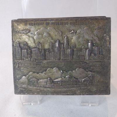 1933 Chicago World's Fair Keepsake Box