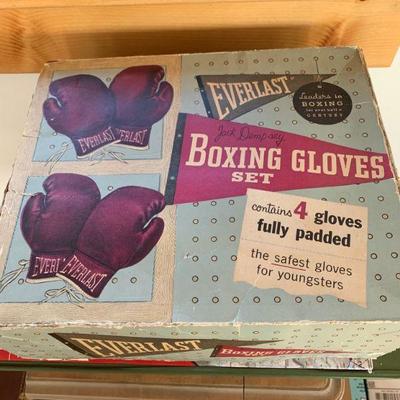 Vintage boxing gloves 